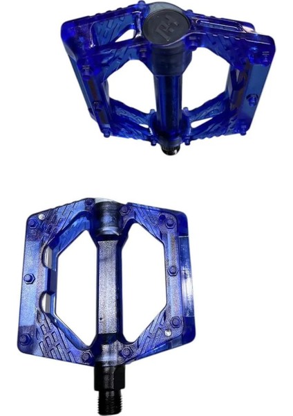 Evo Şeffaf Renkli Platform Geniş Pedal Platform Bisiklet Pedalı Reflektörlü fiyatları