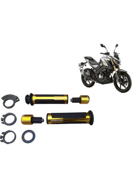Barracuda Elcik ve Tapa Set Gold - Rks SRK125S