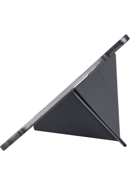 iPad Air 13 M2 / M3 Uyumlu Kılıf Kalem Bölmeli Tri Folding Standlı Arkası Silikon Uyku Modlu fırsatları