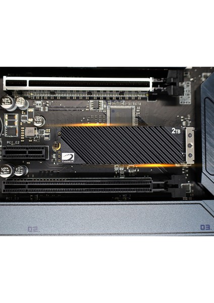 2tb M.2 Pcıe Gen4 Nvme SSD 7500MB Okuma 6800MB Yazma Soğutuculu Hızlı Yüksek Kapasiteli Disk fiyatları