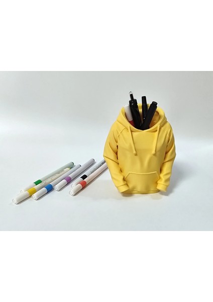 Sweatshirt Tasarımlı Kalemlik – Sarı modelleri