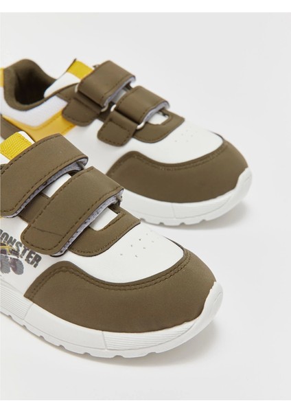 Lcw Steps Beyaz Baskılı Erkek Çocuk Spor Ayakkabı modelleri