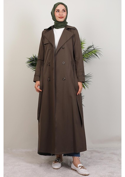 Algın Trençkot Haki