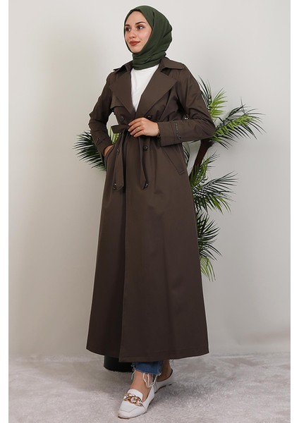 Algın Trençkot Haki modelleri