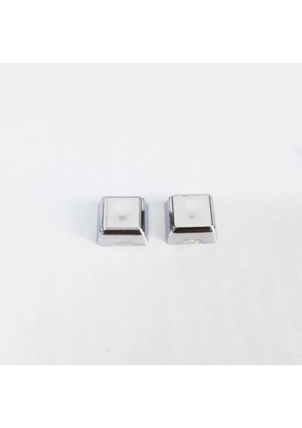 Cemax Nokta Işareti 3,75 cm Krom Yapışkanlı