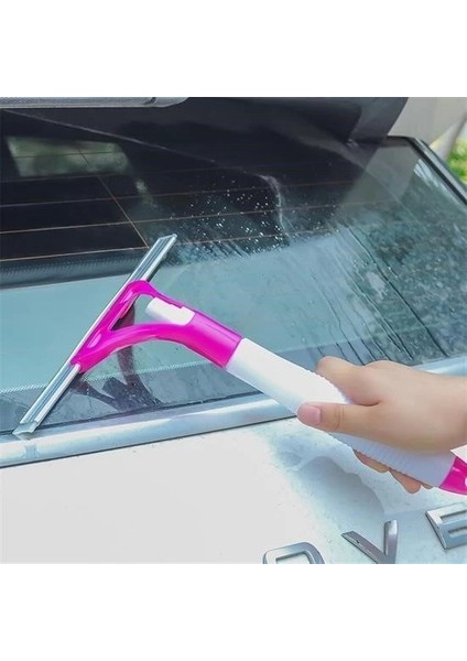 Bfs Pratik Spreyli Cam Sil Pencere Ayna Tezgah Duşakabin Temizleyici Püskürtmeli Silme Aparatı