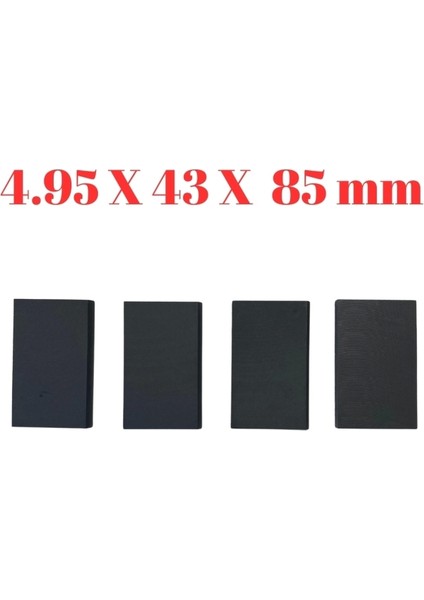 Yağlı Süt Sağım Makinesi Kömür Paleti 4.95*43*85 mm (4 Adet) fiyatları