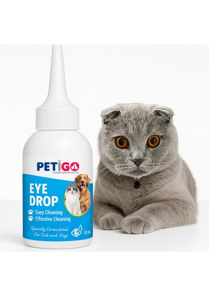 - Kedi ve Köpekler Için Göz Yaşı Lekesi Temizleme Solüsyonu - 50ML fiyatları