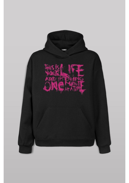 Fight Club This Is Your Life Dövüş Kulübü Ön Baskılı Sweatshirt Unisex Kapüşonlu Hoodie