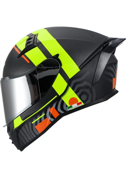 Sw 869 Strıp Kask Black/yellow modelleri