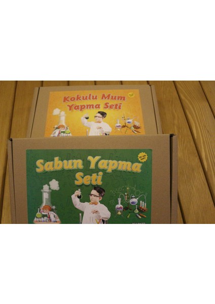 Kokulu Mum Yapma Seti – Sabun Yapma Seti / Kimya Deney Seti, Fen Bilimleri Deney Seti, Kimya Eğitimi ve Dıy Hobi Kiti fiyatları