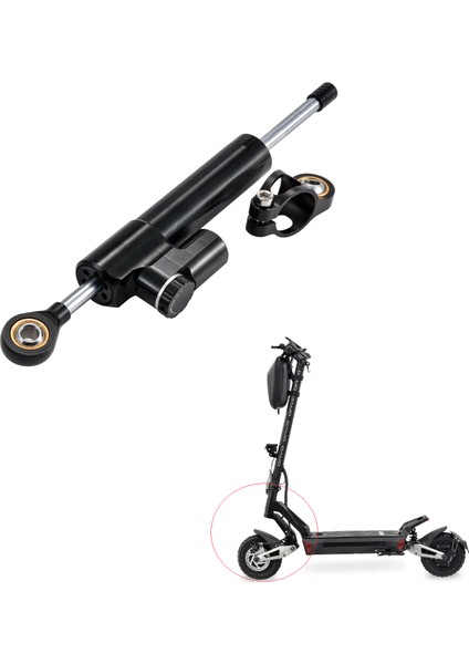 Elektrikli Scooter Titreşim Önleyici Damper Direksiyon Gidon Damperi Onvo Vb. Marka Uyumlu