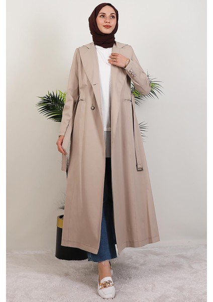 Lenora Trençkot Krem