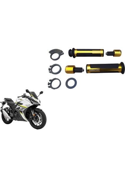 Barracuda Elcik ve Tapa Set Gold - RKSR250 Racing