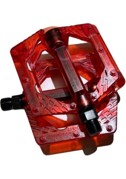 Şeffaf Renkli Platform Geniş Pedal Platform Bisiklet Pedalı Reflektörlü fırsatları