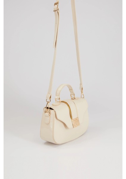 Krem Kadın Omuz Çantası 930214 Çanta fiyatları