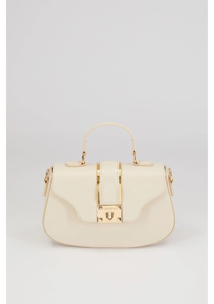 Krem Kadın Omuz Çantası 930214 Çanta modelleri