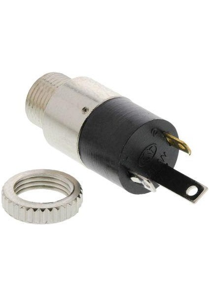 3.5 Mm Stereo Dişi Panel Tipi Metal Jack - 5 Adet fiyatları