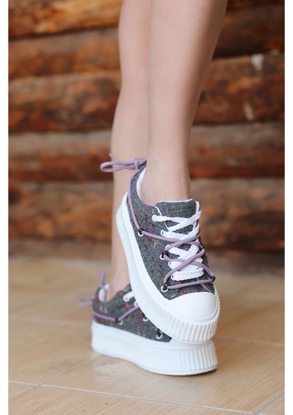 Paper Kalın Taban Günlük Spor modelleri