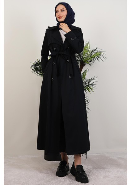 Algın Trençkot Lacivert modelleri