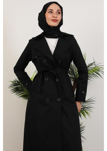 Algın Trençkot Siyah indirimleri