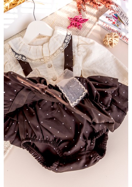 Kız Bebek Elbise Salopet Şık Özel Gün Dogum Günü Elbisesi modelleri