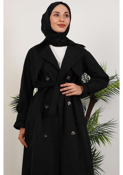 Beria Trençkot Siyah indirimleri