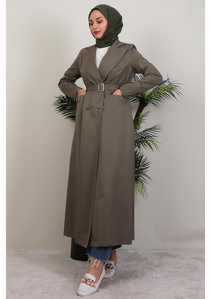 Lenora Trençkot Haki fiyatları