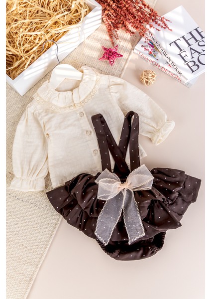 Kız Bebek Elbise Salopet Şık Özel Gün Dogum Günü Elbisesi fiyatları