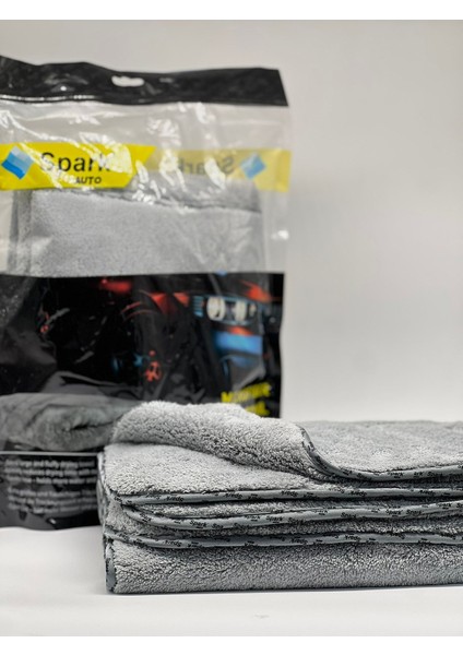 2316 Mikrofiber Peluş Oto Kurulama ve Temizlik Bezi 60X90 cm