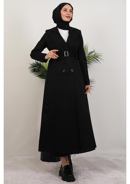 Lenora Trençkot Siyah