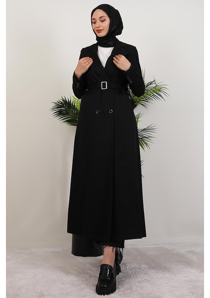 Lenora Trençkot Siyah fırsatları