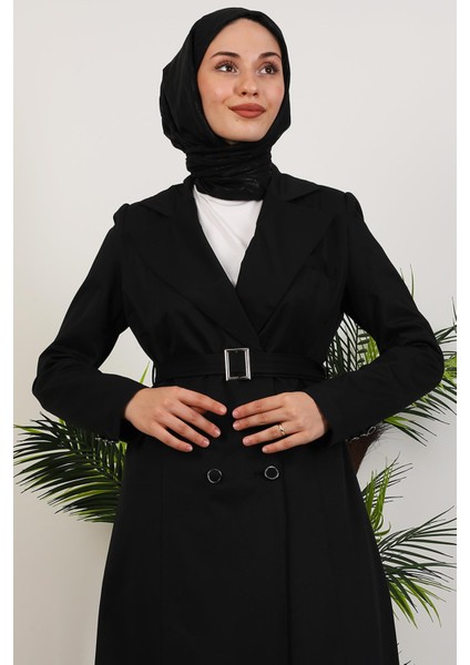 Lenora Trençkot Siyah indirimleri