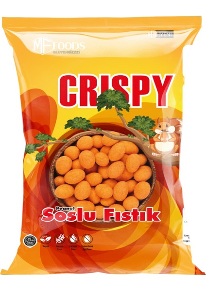 Glutensiz Ketçap Aromalı Soslu Fıstık 160 gr