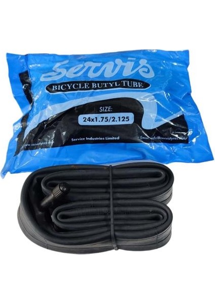 24 x 1.75 / 2.125 Bisiklet Iç Lastik Servis