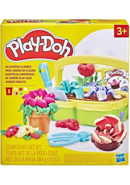 G0492 Play-Doh Renkli Çiçekler Botanik Oyun Seti +3 Yaş