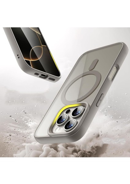 iPhone 16 Pro Max Uyumlu Kenarları Renkli Şeffaf Magsafe Kılıf fiyatları