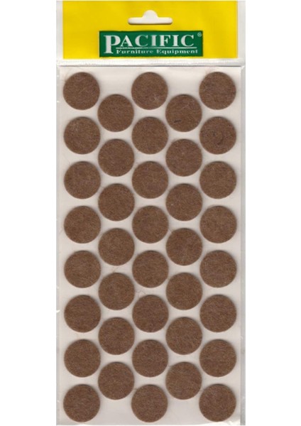 33 Adet, 24 Mm, Yapışkanlı Sandalye, Masa, Koltuk Altı Parke Koruma Keçesi, Yuvarlak