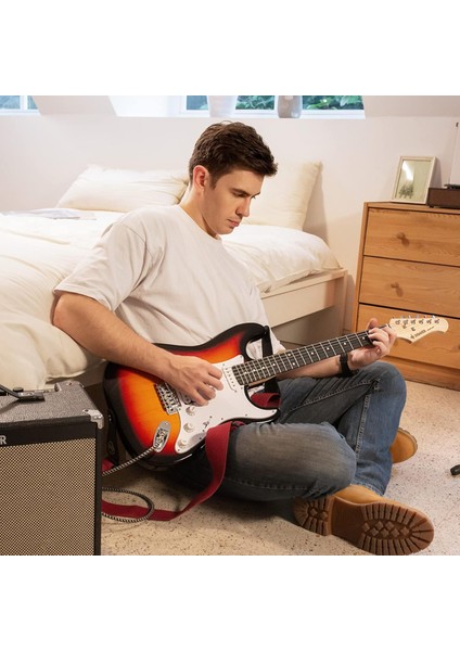 DST-100S St Elektro Gitar Seti (Sunburst) fiyatları