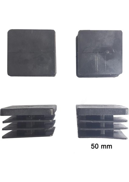 Kare Profil Iç Tapa 50X50 mm 4 Adet