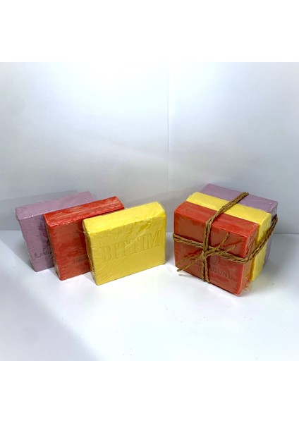 Banyo Sabun Seti Doğal 3 Lü Nar - Bıttım - Lavanta