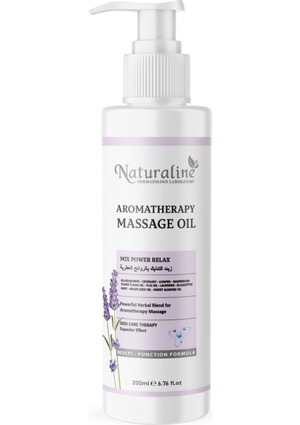 Aromaterapi Masaj Yağı Mix Power Relax 200 ml