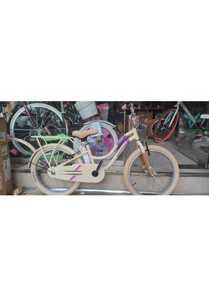 Flyer 20 Jant Çocuk Bisikleti Fildişi Mor