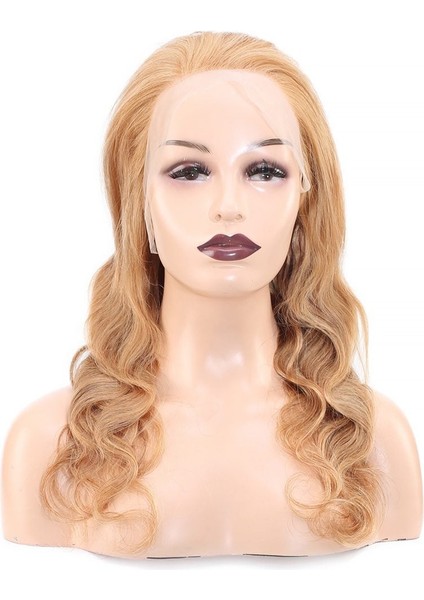 Dalgalı Front Lace Gerçek Tül Peruk / Balköpüğü / 60 / 65 cm