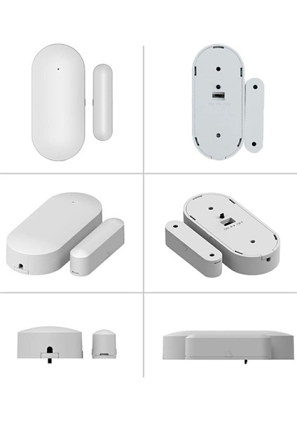 Obiem Akıllı Ev Güvenlik Alarm Sistemleri Kapı Pencere Sensörü (Tek Başına Çalışmaz, Alarm Paneline Bağlanır) modelleri