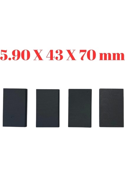 Kuru Süt Sağım Makinesi Fiber Kömür Paleti 5.90*43*70 mm (4 Adet) fiyatları