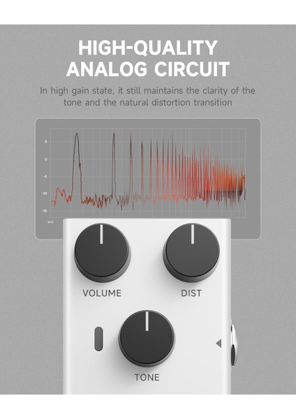 Embark 02 Analog Distortion Pedalı indirimleri