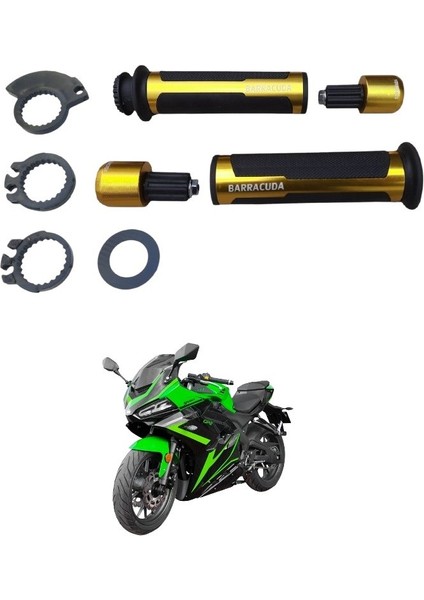 Barracuda Elcik ve Tapa Set Gold - Gp-2 Taro 125 R