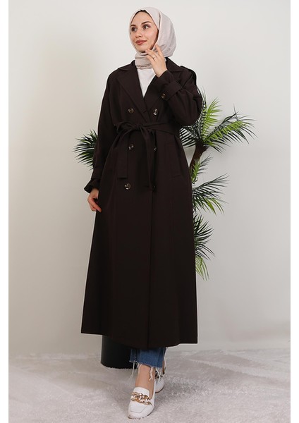 Pamira Trençkot Acı Kahve