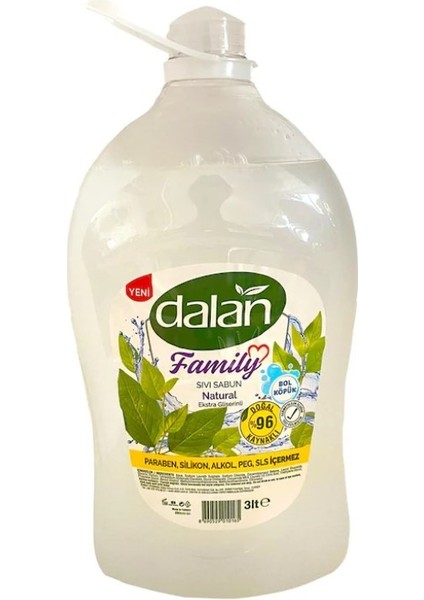 Family Okyanus ve Natural Kokulu Sıvı Sabun 3 lt x 2 Adet fiyatları